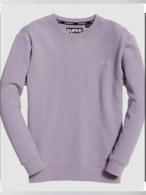 SUPERDRY Women’s Lilac Crewneck Sweatshirt